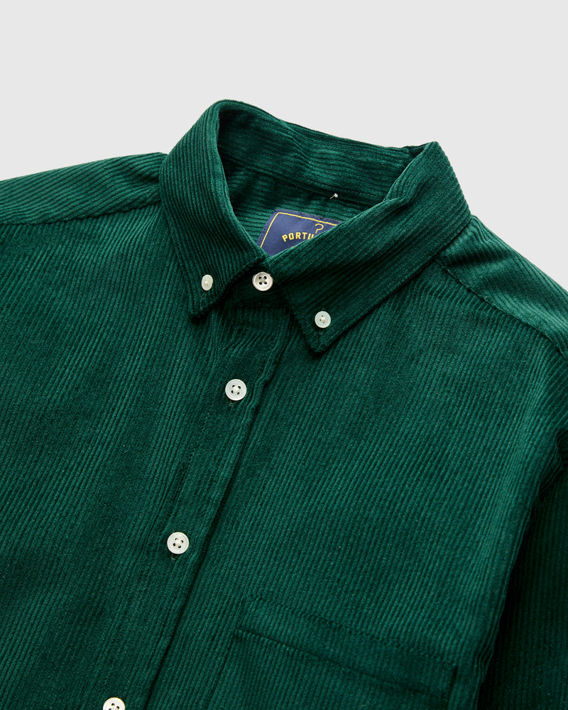 Lobo 2 Button-Up Shirt in Green