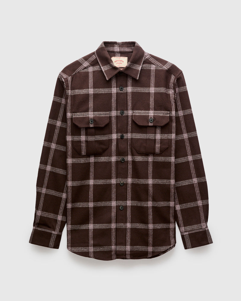 Log Workshirt in Brown