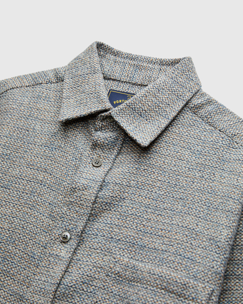 Magson Button-Up Shirt in Blueish