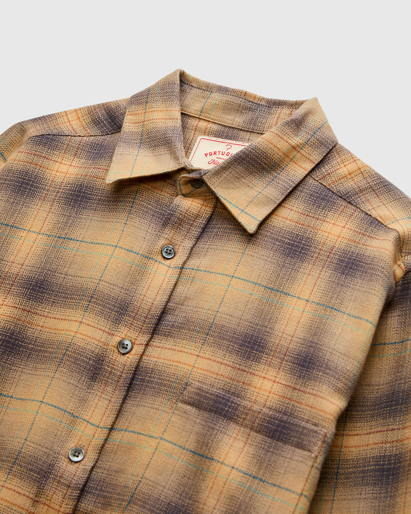 Saga Button-Up Shirt in Potato
