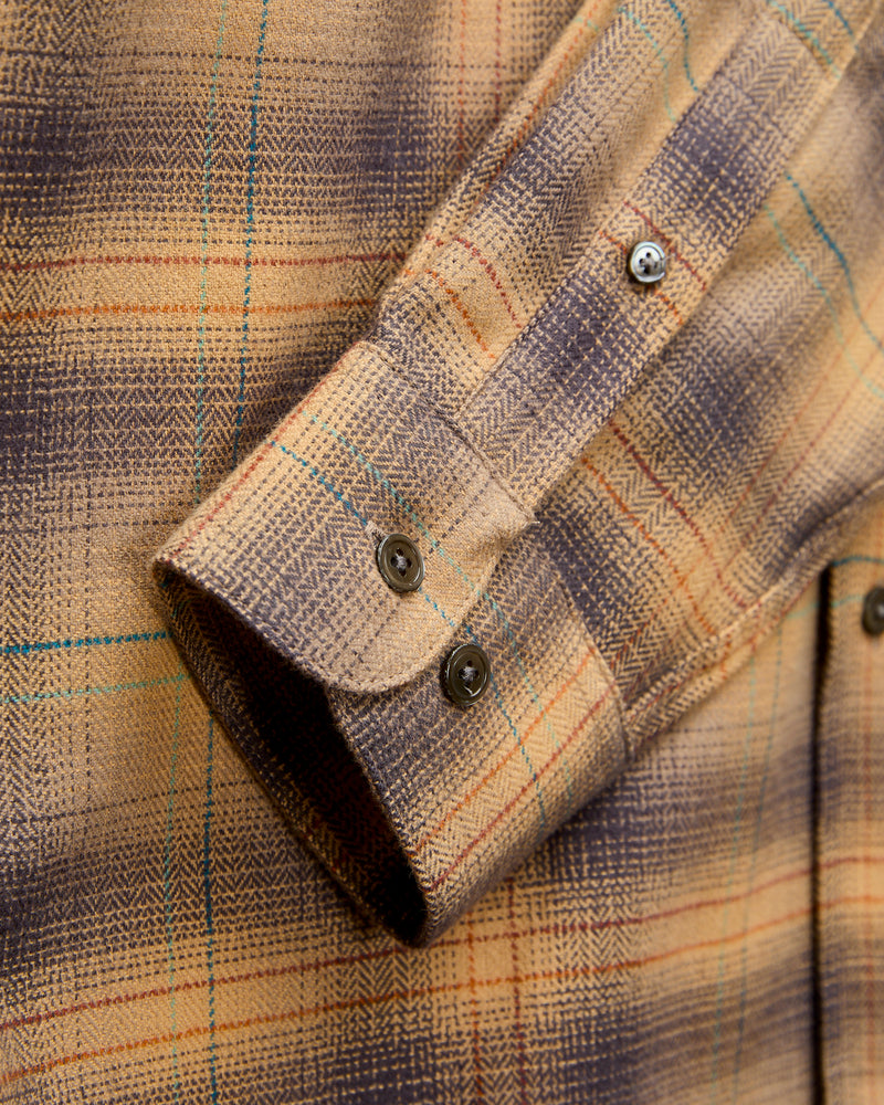 Saga Button-Up Shirt in Potato