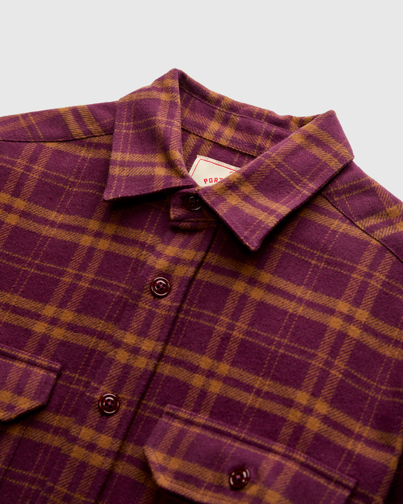 Stringer Workshirt in Wine