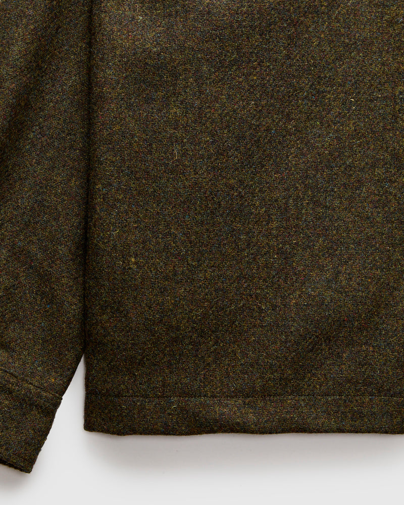 Wool Field Overshirt in Forest