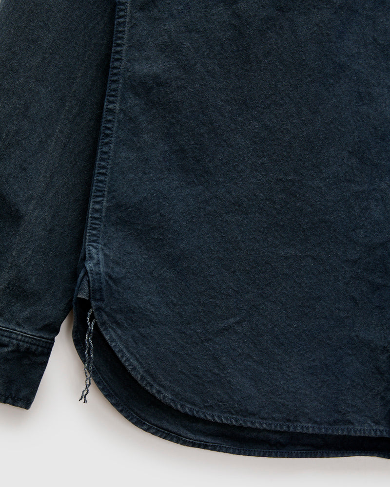 8oz Canvas Flap Workshirt in Logwood