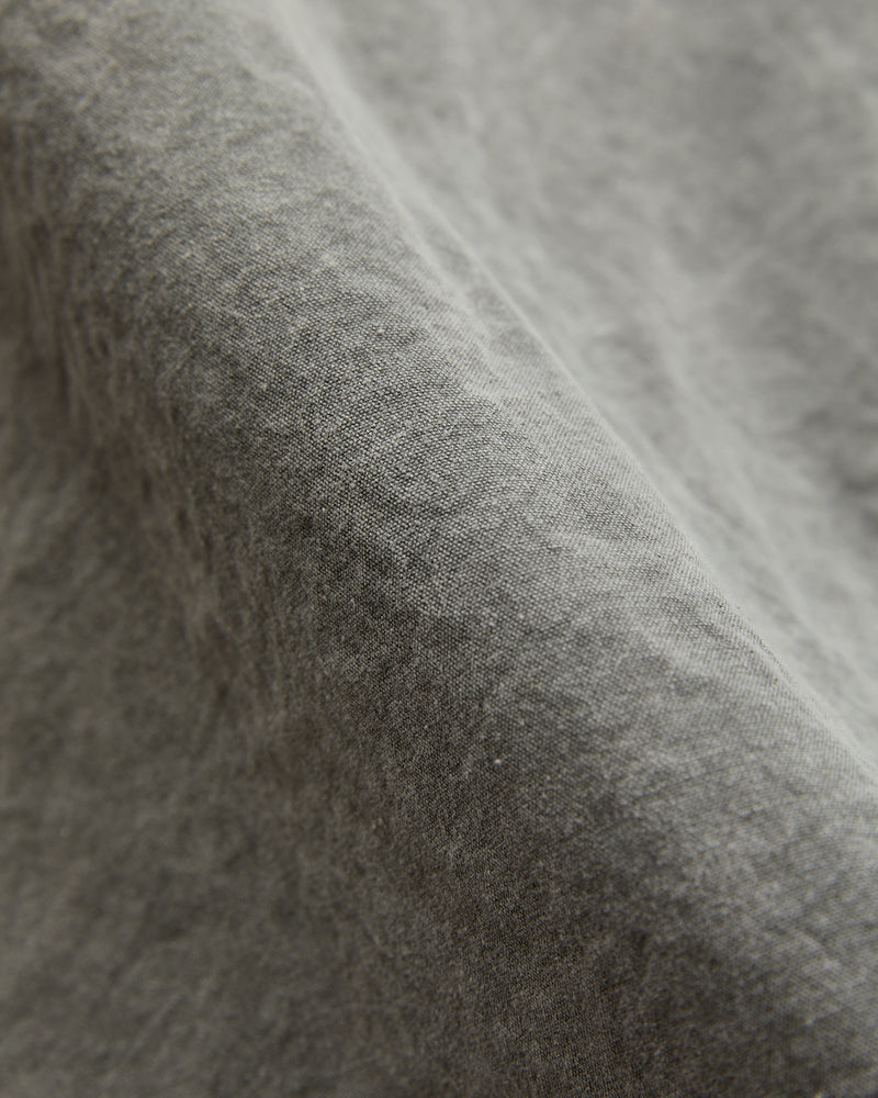 8oz Canvas Flap Workshirt in Sumi Ink