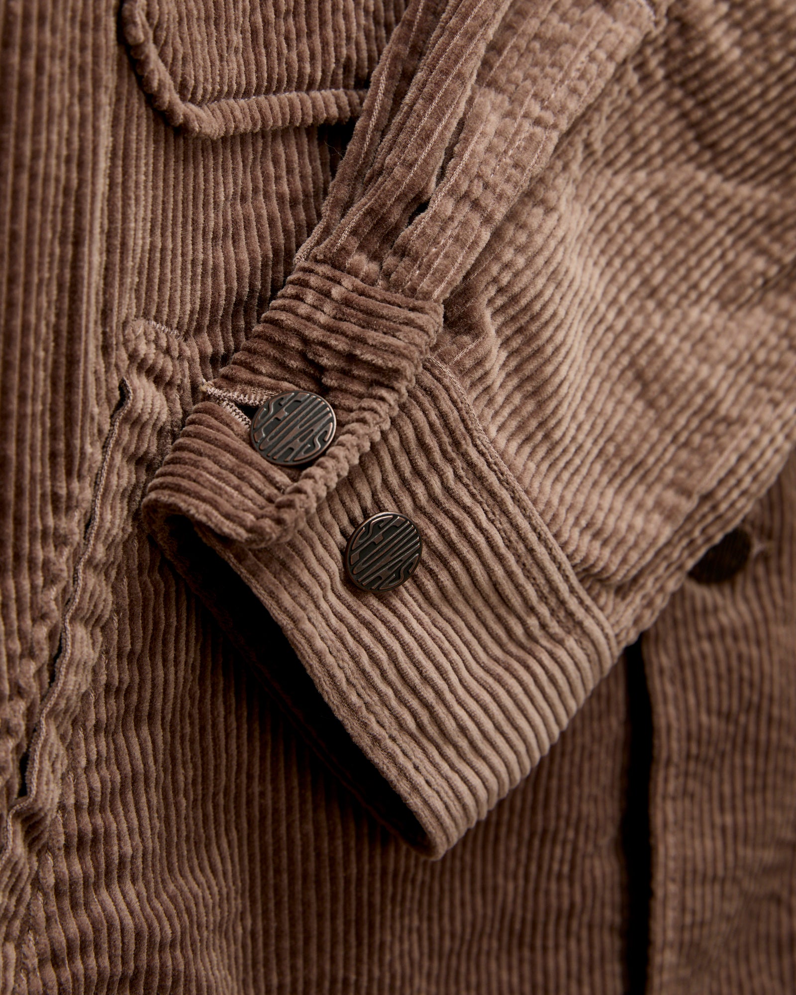 Corduroy CPO Shirt in Taupe – Blue Owl Workshop