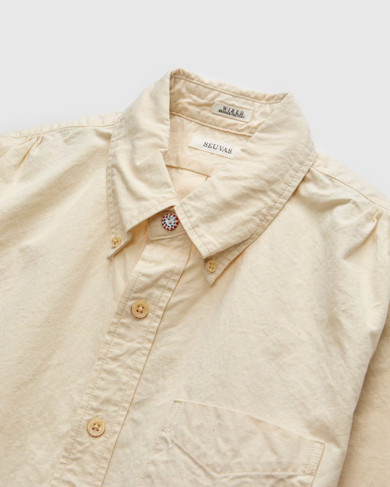 Tassa Authentic Button-Down Shirt in Natural