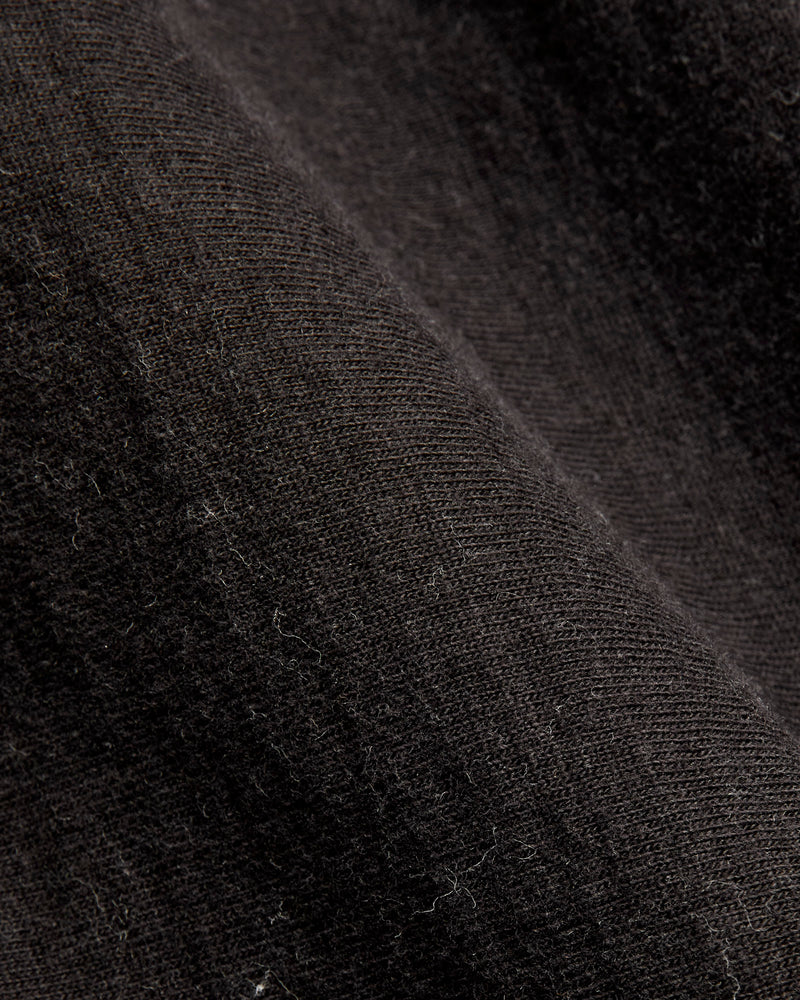 New Pucara Loopwheel Sweatshirt in Washed Black