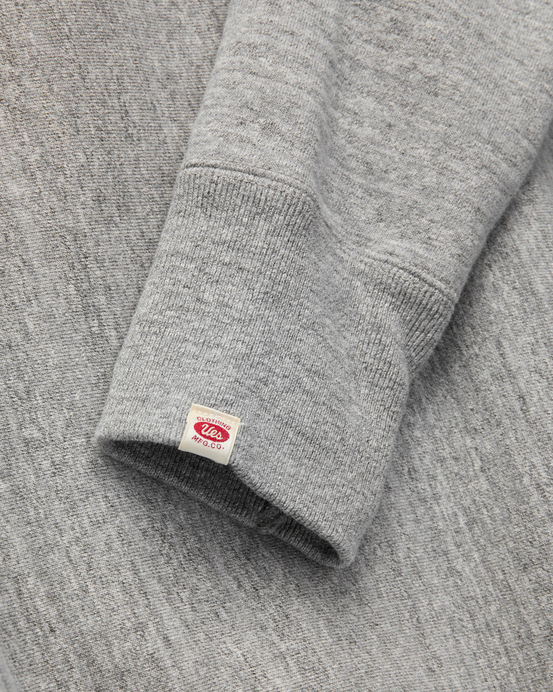 New Pucara Loopwheel Sweatshirt in Heather Grey