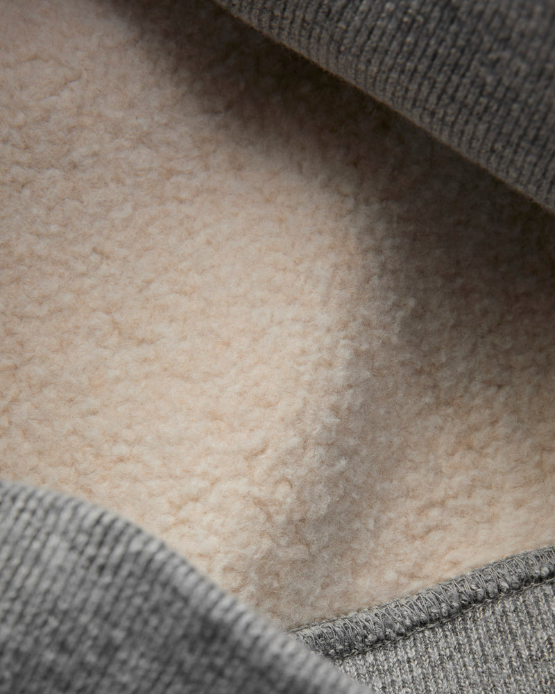 New Pucara Loopwheel Sweatshirt in Heather Grey