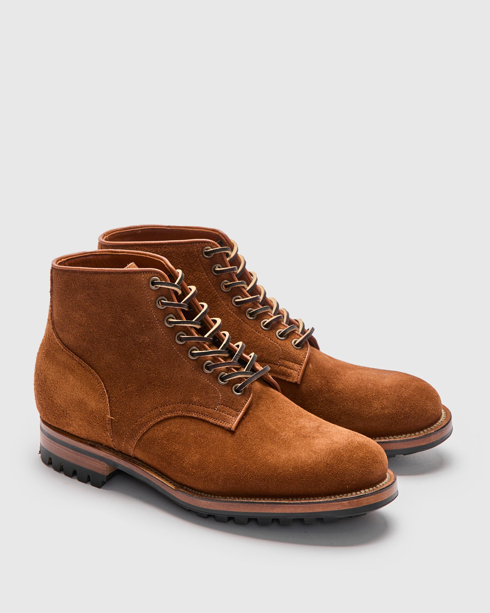Service Boot 1035 in Aged Bark Chamois Roughout – Blue Owl Workshop