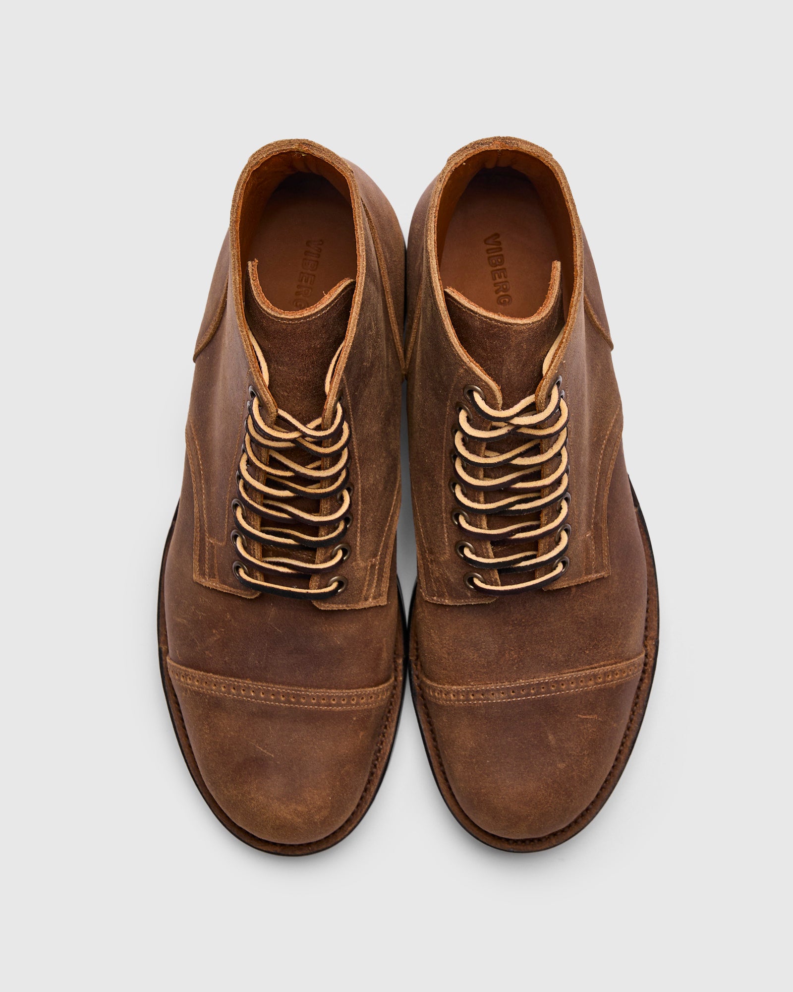 Service Boot 2040 in Toast Waxy Commander – Blue Owl Workshop