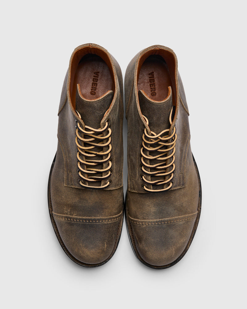 Service Boot 2040 in Tobacco Waxy Commander