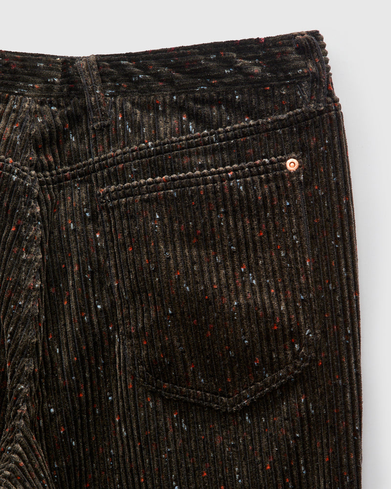 Donegal Corduroy Five Pocket Trousers in Night Sky