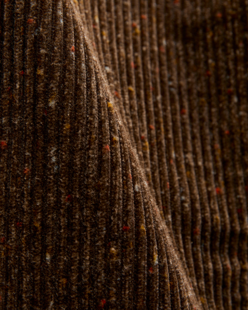 Donegal Corduroy Five Pocket Trousers in Rustic Brown