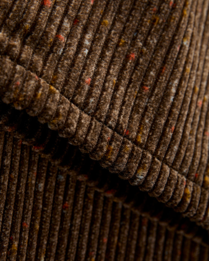 Donegal Corduroy Five Pocket Trousers in Rustic Brown