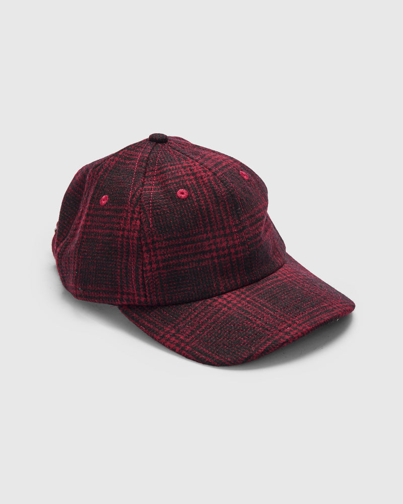 Baseball Hat in Canyon Plaid Wool