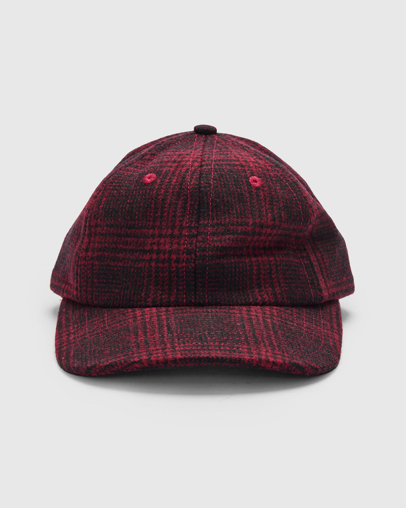 Baseball Hat in Canyon Plaid Wool