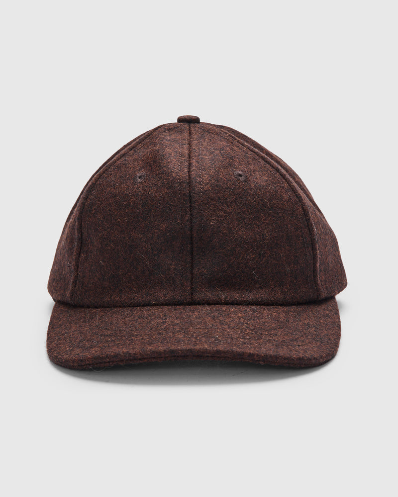 Baseball Hat in Red Oak Wool