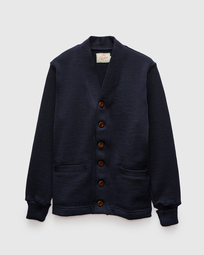 Classic Cardigan in Dark Navy