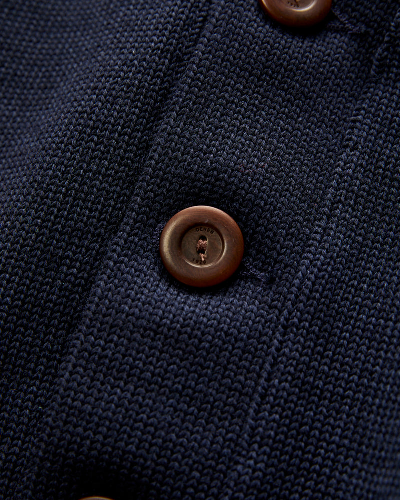 Classic Cardigan in Dark Navy