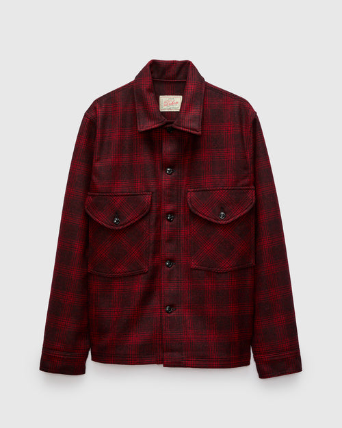 Skyline Overshirt in Canyon Plaid Wool