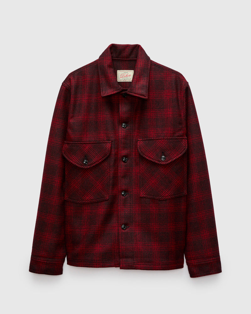 Skyline Overshirt in Canyon Plaid Wool