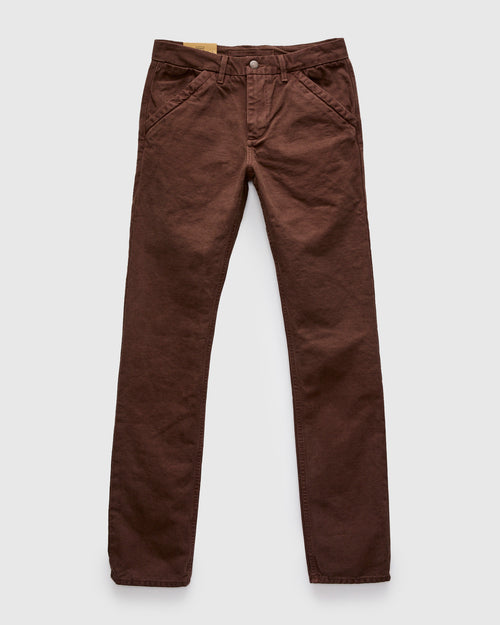 14oz Slub Workers Chino in Bark
