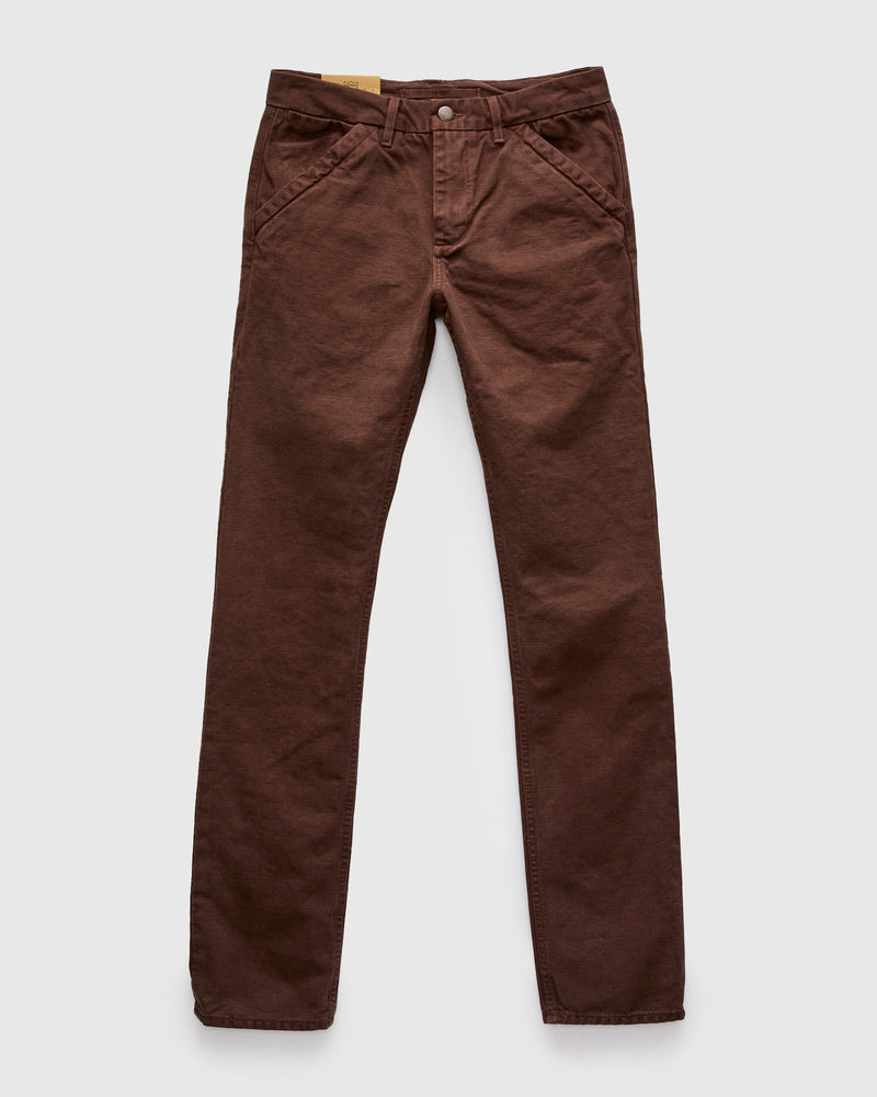 14oz Slub Workers Chino in Bark
