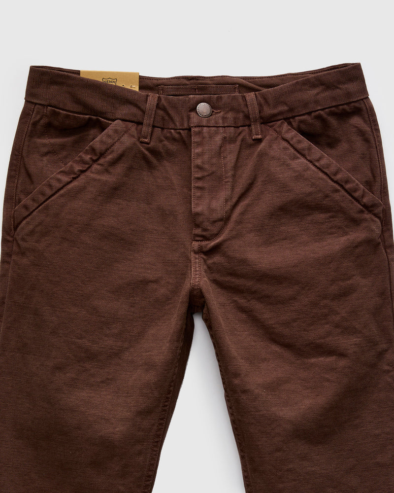 14oz Slub Workers Chino in Bark
