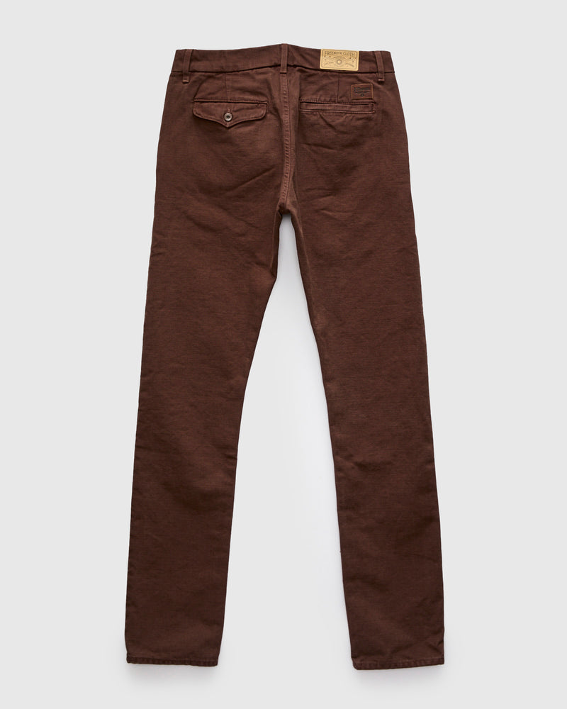 14oz Slub Workers Chino in Bark