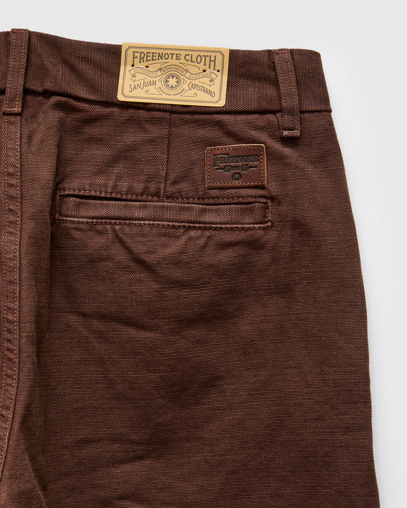 14oz Slub Workers Chino in Bark