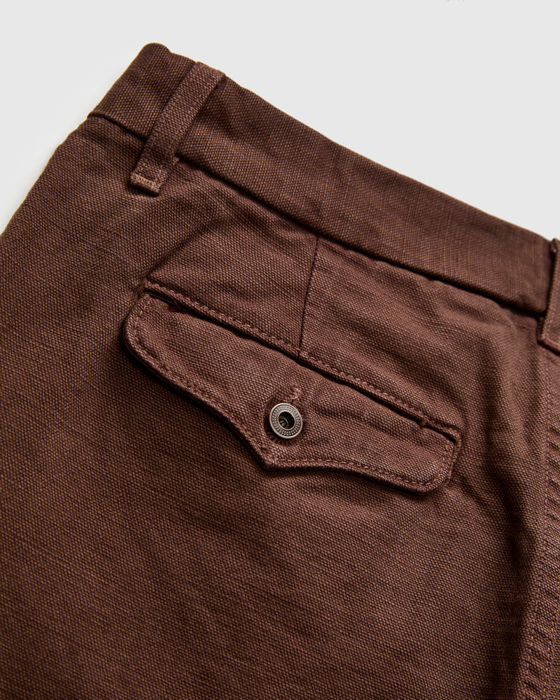 14oz Slub Workers Chino in Bark