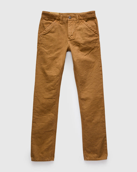 ✴︎Deuxieme Classe✴︎WORK CHINO 14oz Slub Workers Chino in Tan – Blue Owl Workshop