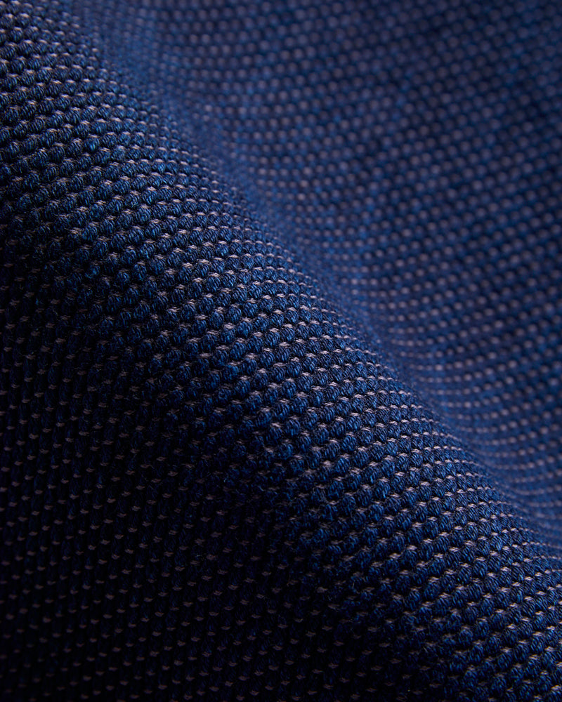 14.5oz Double-Yarn Sashiko Selvedge Jeans - Loose Straight Fit