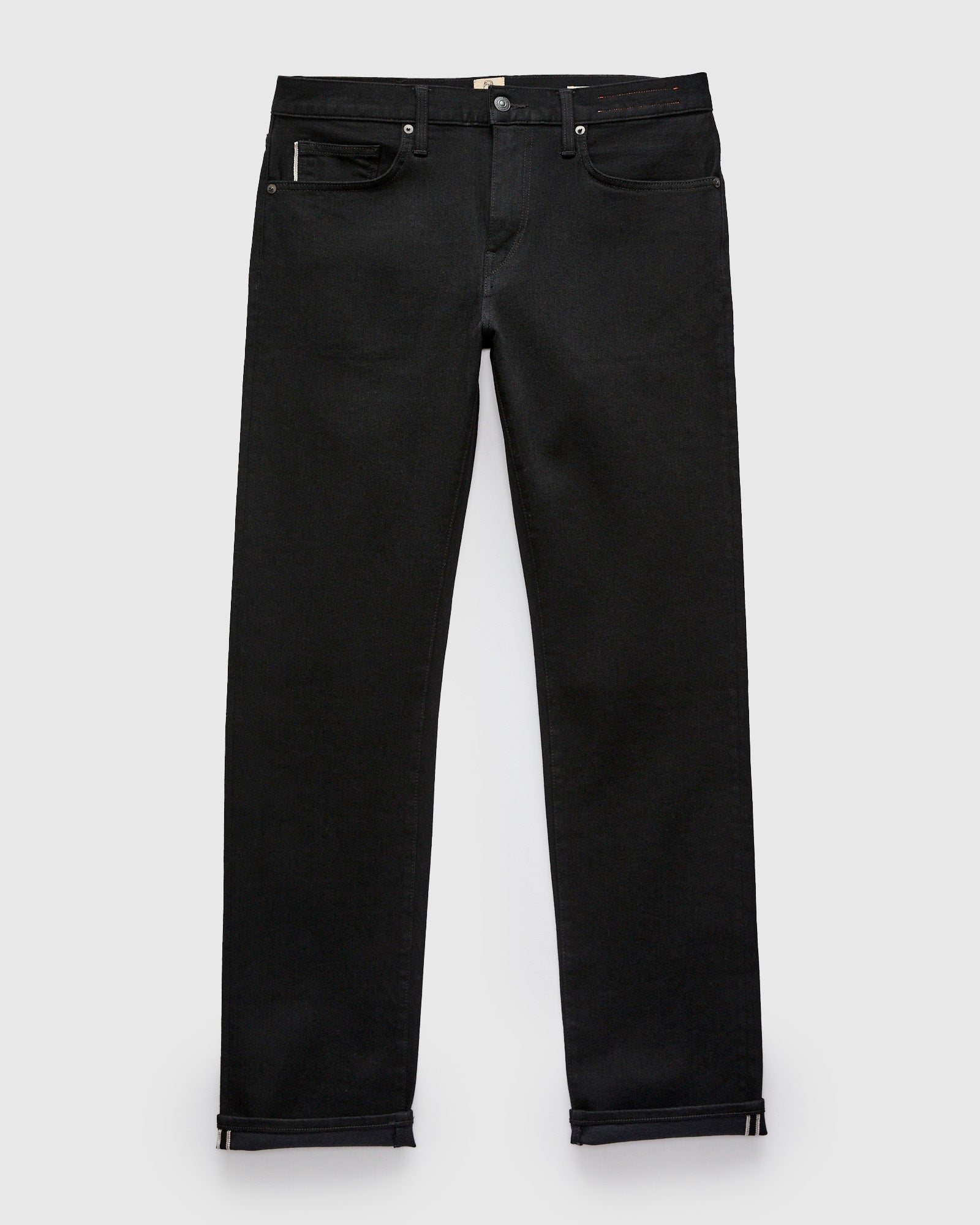 10.5oz Black Stretch Selvedge Denim - Hammer Straight – Blue Owl