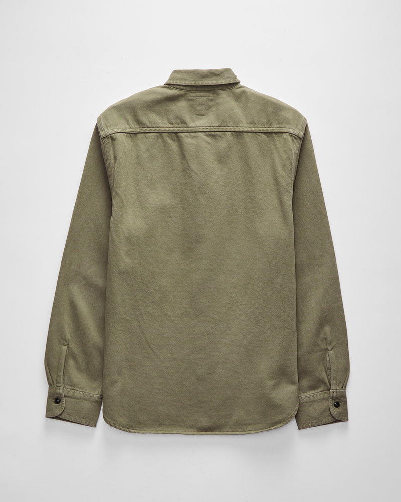 The Brace Long Sleeve Shirt in Sage Smoke