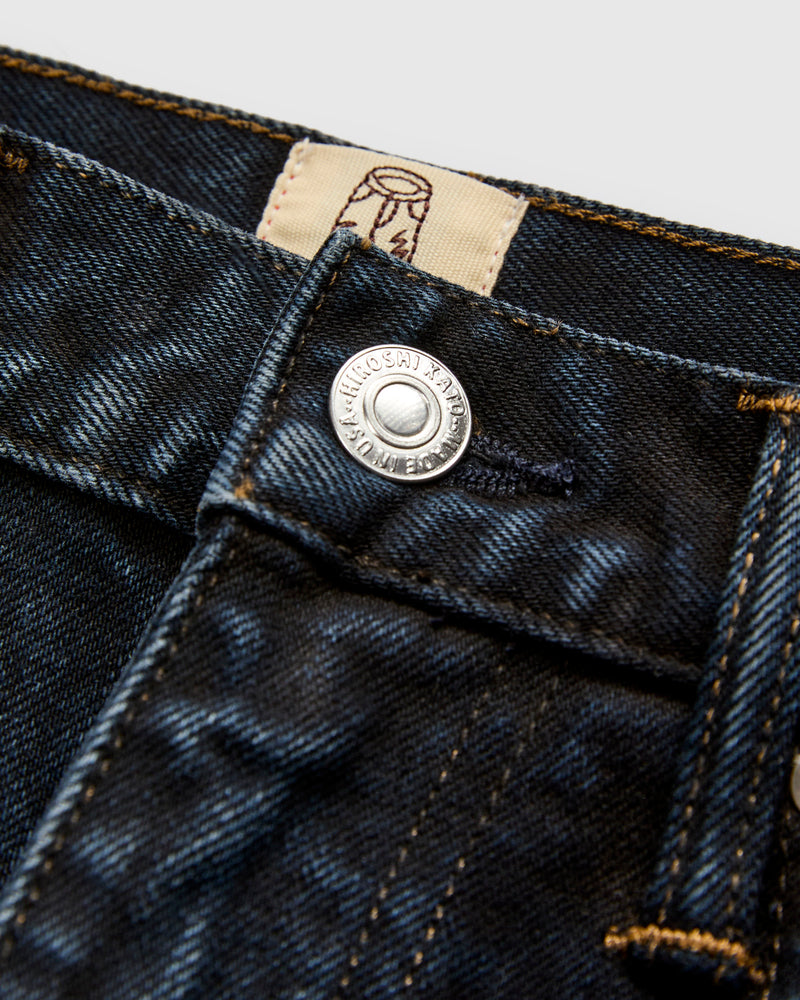 "Sly Mammoth" 17.5oz Heavyweight Stretch Selvedge Denim - Hammer Straight