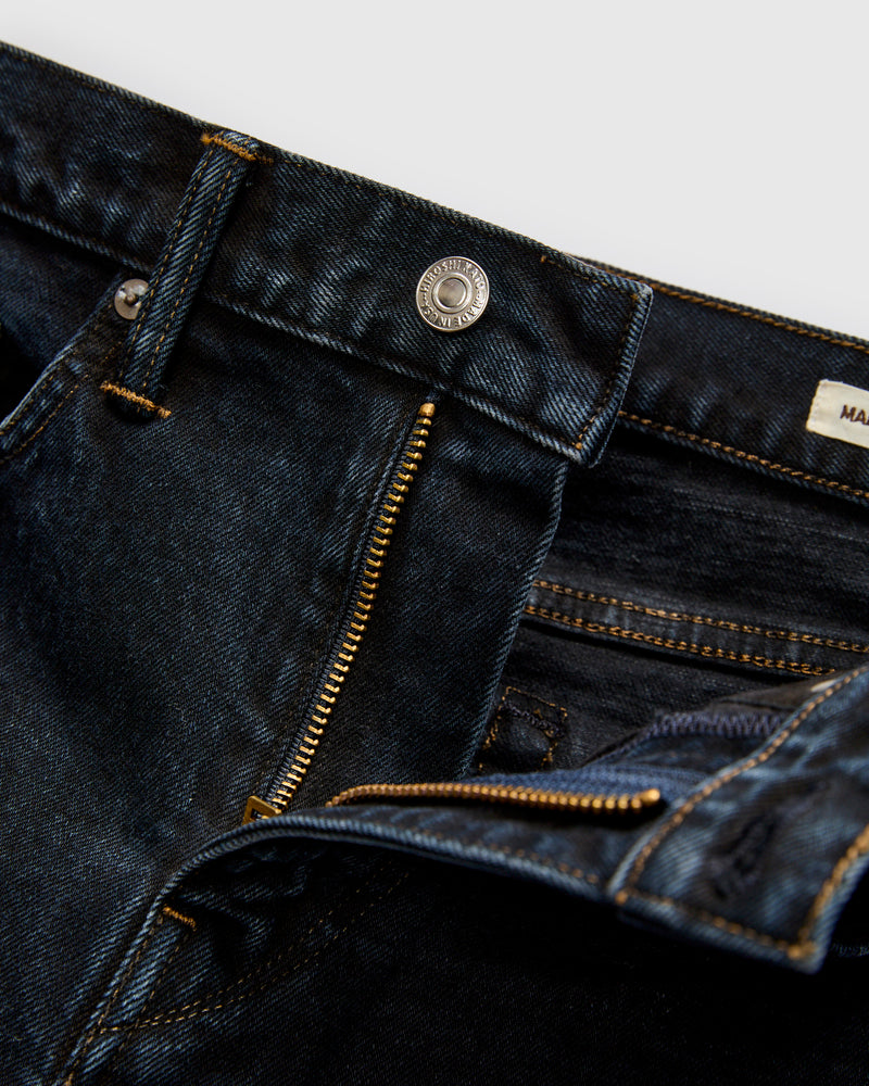 "Sly Mammoth" 17.5oz Heavyweight Stretch Selvedge Denim - Hammer Straight