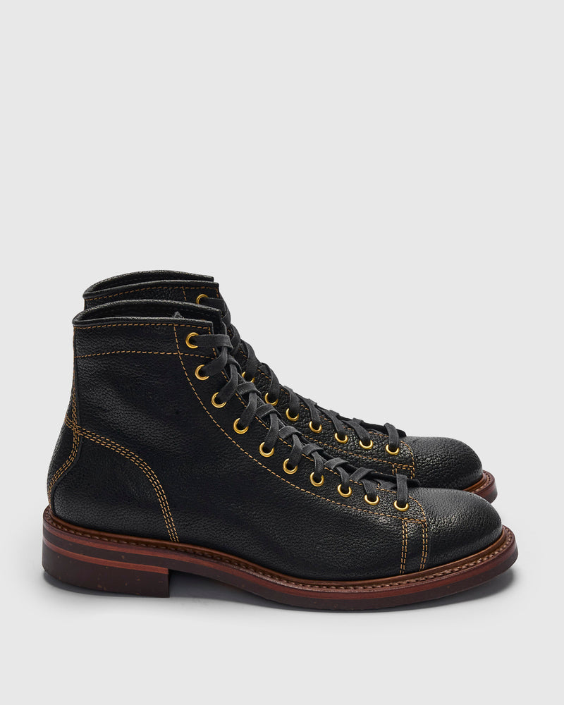 Monkey Boot in Hokkaido Ezo Bear Black