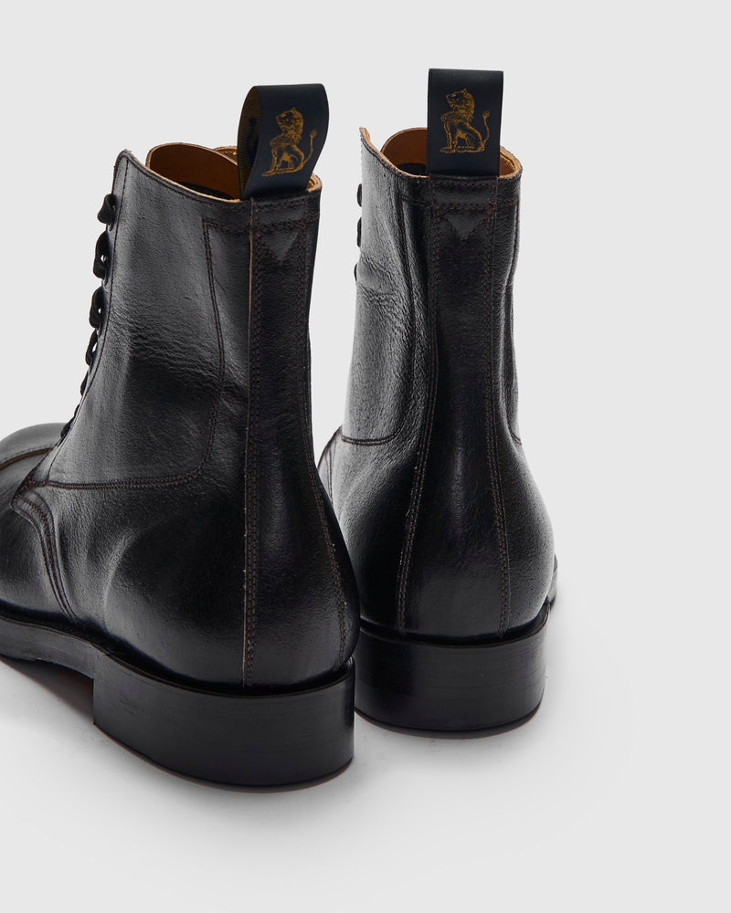 Montgomery Boot in Horween SHF Horsehide Black