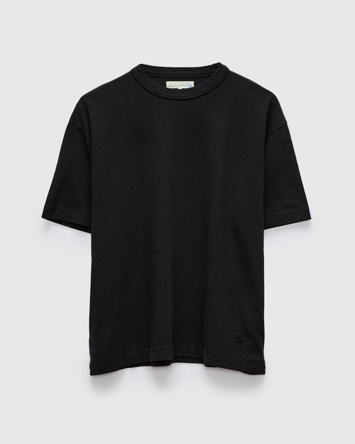 GHP01 "Good Basics" Sturdy Giza Hemp 7.1oz T-Shirt in Deep Black