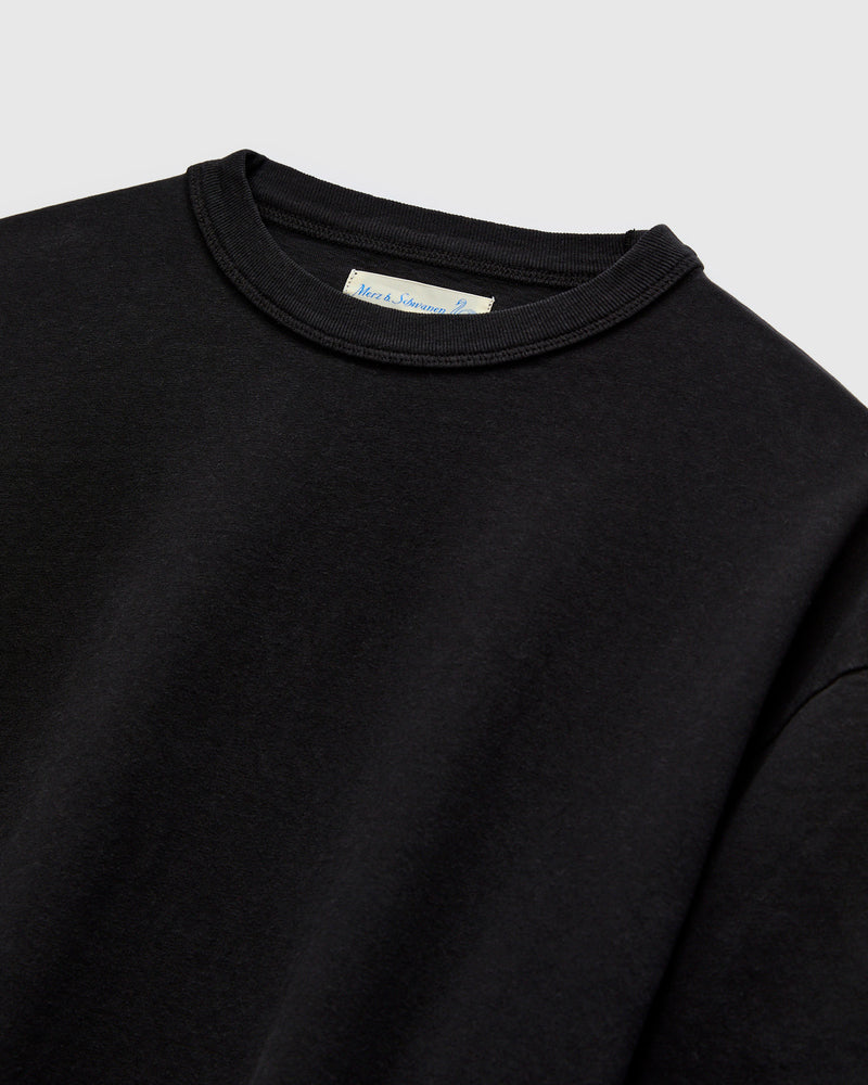 GHP01 "Good Basics" Sturdy Giza Hemp 7.1oz T-Shirt in Deep Black