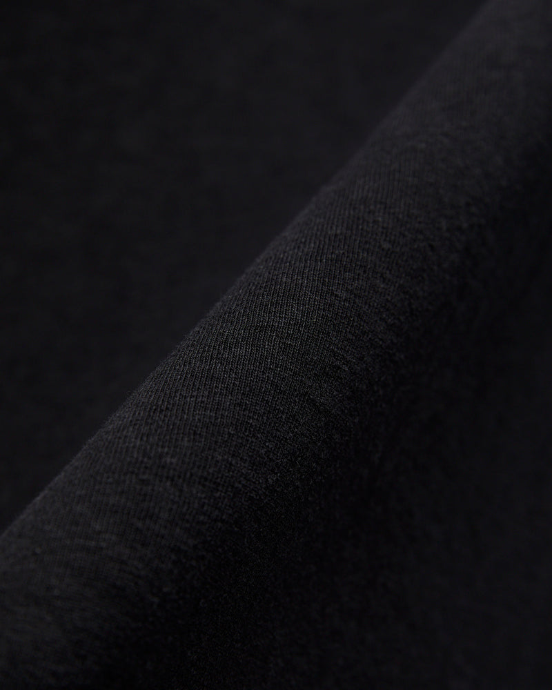 GHP01 "Good Basics" Sturdy Giza Hemp 7.1oz T-Shirt in Deep Black