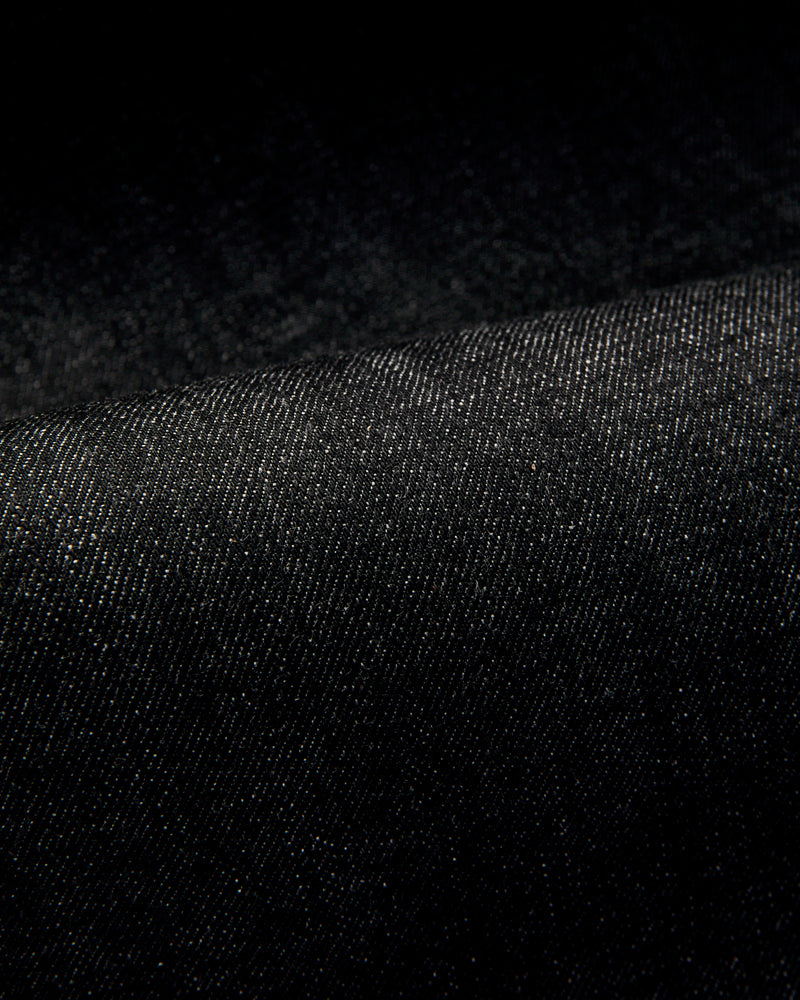"Yatagarasu" 15oz Black Selvedge Denim - Weird Guy Fit