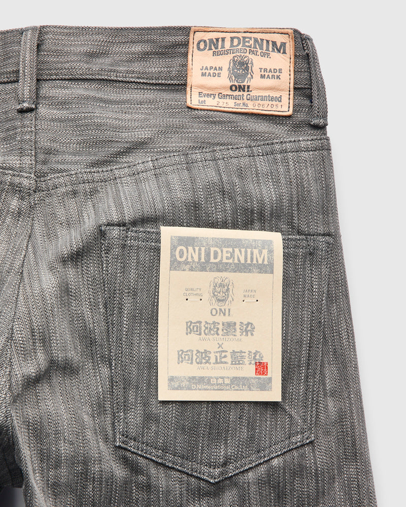 275-AWA "Awa-Sumizome x Awa-Shoaizome" 20oz Selvedge Denim - Regular Straight Fit