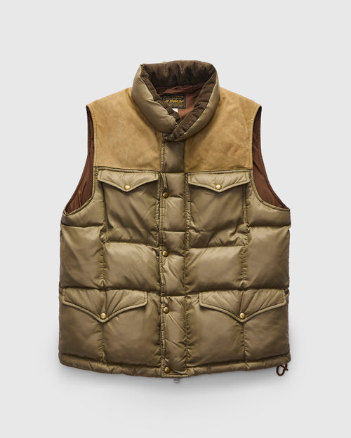 Jacobson Down Vest in Vintage Olive
