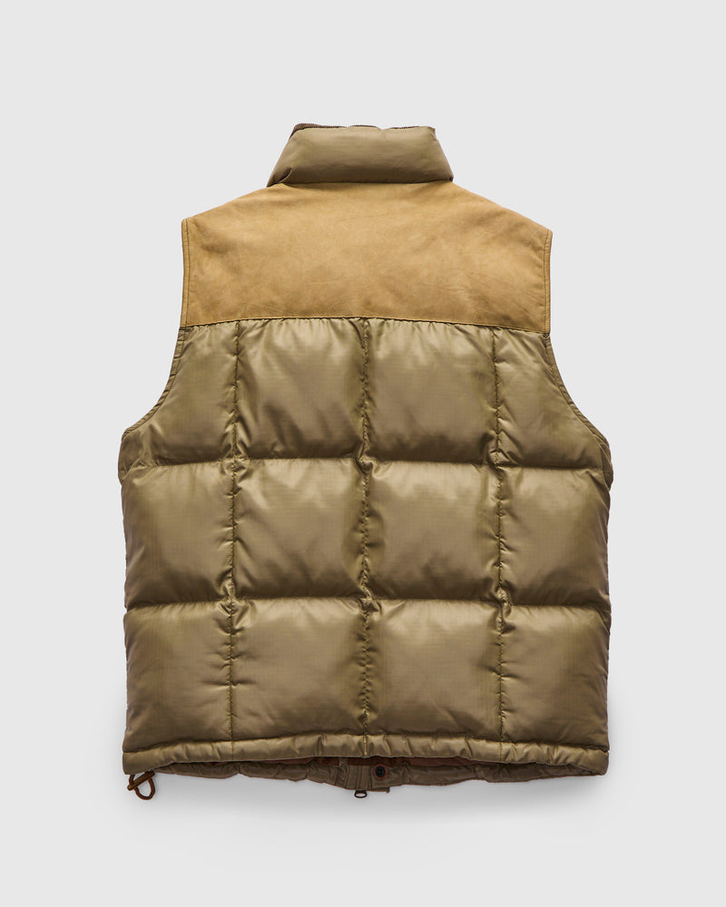 Jacobson Down Vest in Vintage Olive