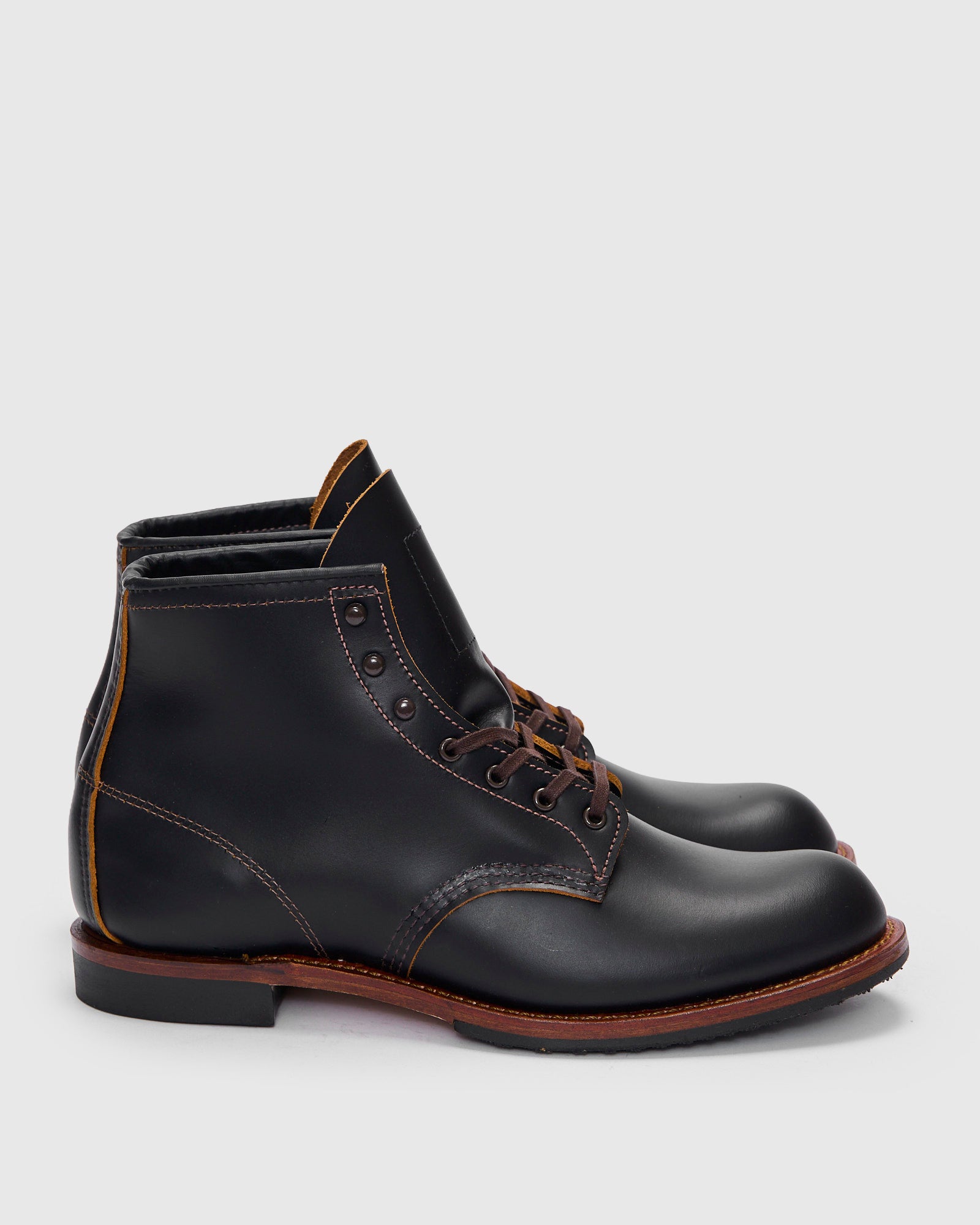 け*け様 【RED WING】 9060 ベックマン BECKMAN 9060 Flatbox Beckman Boot in Black Klondike – Blue Owl Workshop