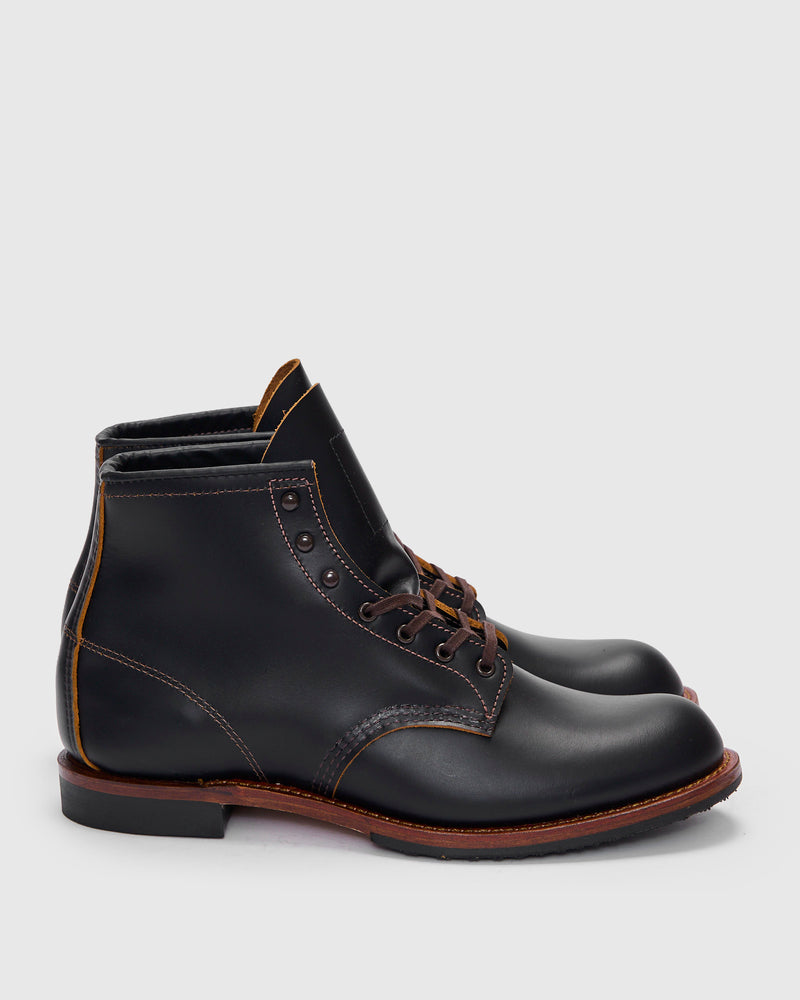 9060 Flatbox Beckman Boot in Black Klondike
